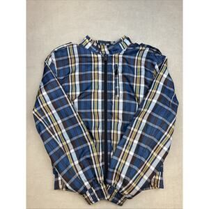 Zara Man Plaid Lightweight Jacket Size. It Says Size L, But Fits Small.